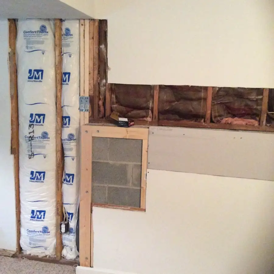 Wall insulation replacement during Odor Removal & Deodorization in Marina del Rey